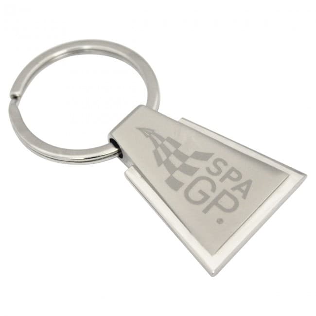 Custom Printed Eclipse Triangular Keyring