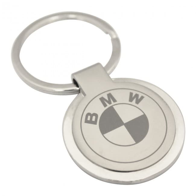 Custom Printed Eclipse Round Keyring