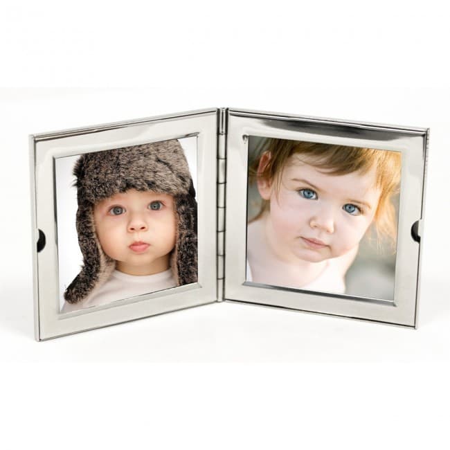 Custom Printed Mini Double Photo Frame