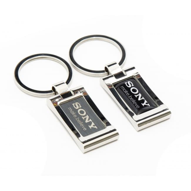 Custom Printed Nexus 4 Luxury Feel Keyring With Laser Engraved Logo