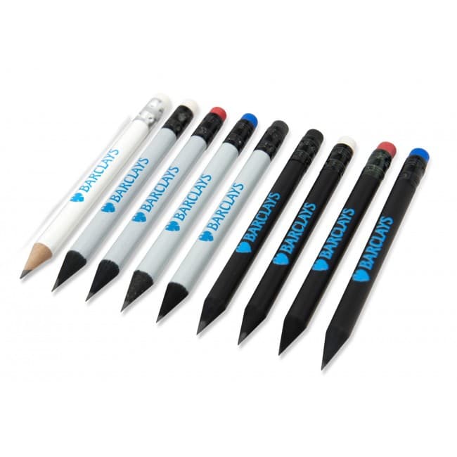 Custom Printed Golf Pencil Printed With Eraser