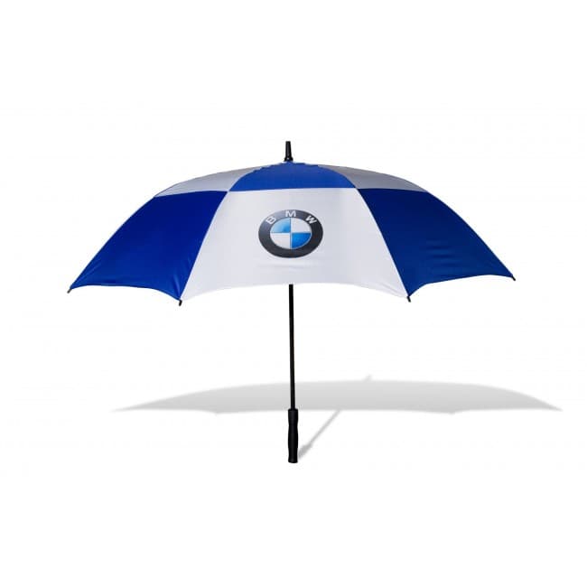 Custom Printed 60" Cirrus Golf Auto Opening Double Canopy Umbrella 