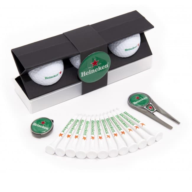 Custom Printed Xpack 3, 3 Ball Golf Gift Set