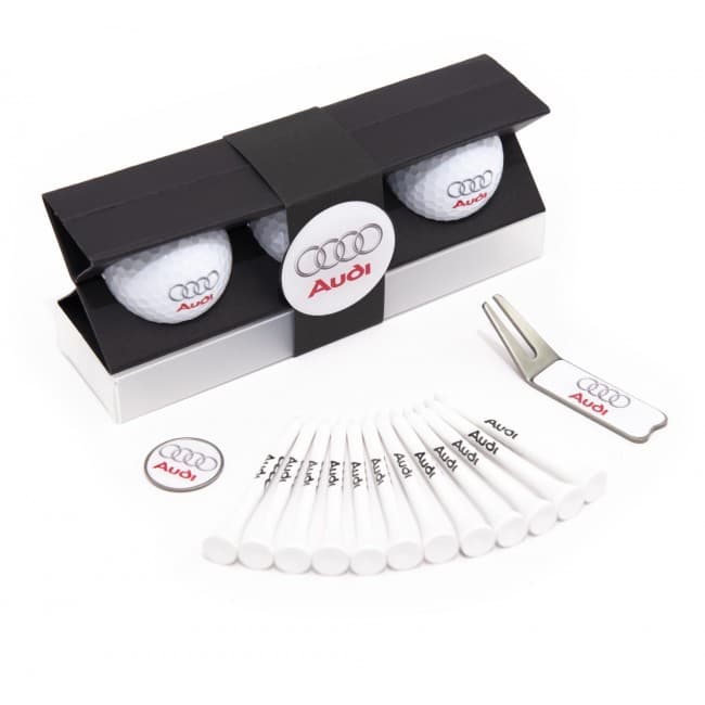 Custom Printed Xpack 8, 3 Ball Golf Gift Set