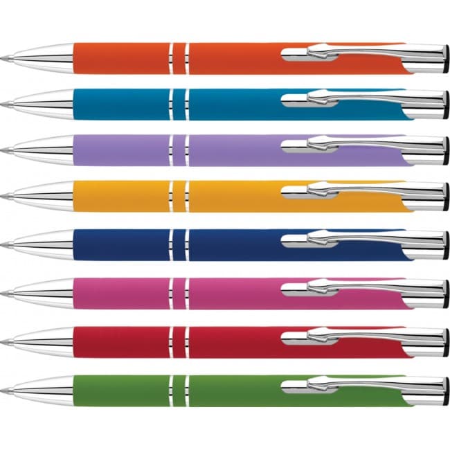 Custom Printed Electra Classic LT Soft Ballpen (Line Colour Print)