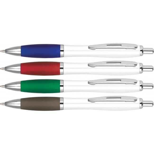 Custom Printed Eco Contour Branded Eco Ballpen