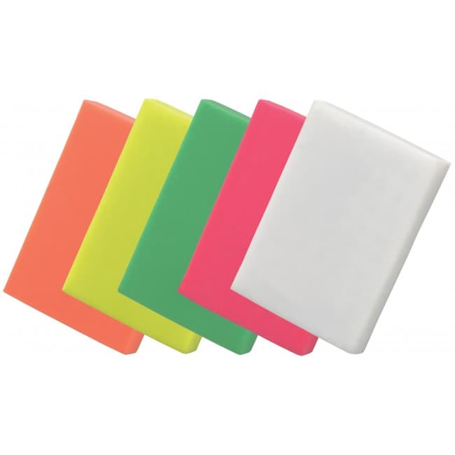 Custom Printed Colourful Eraser with Full Colour Print