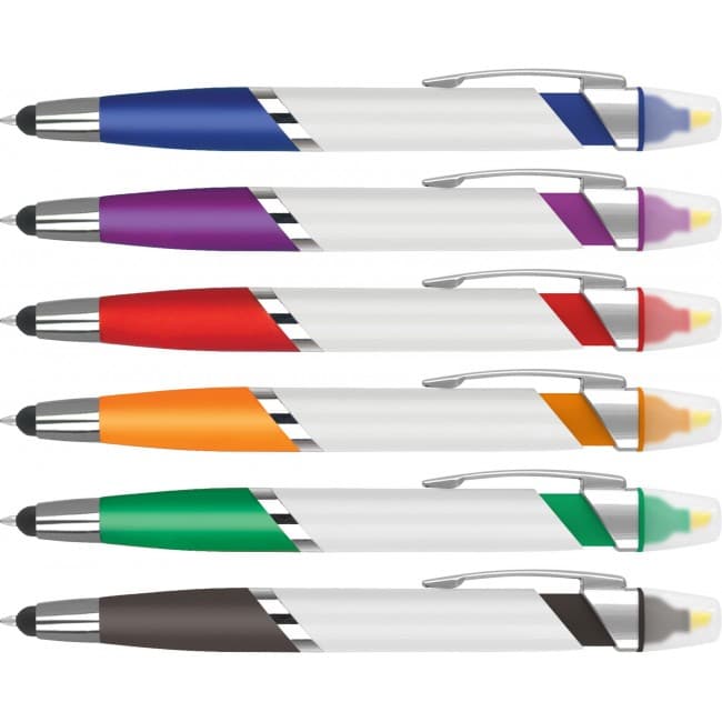 Custom Printed Spectrum Hi-Max Ballpen Stylus (Full Colour Print)