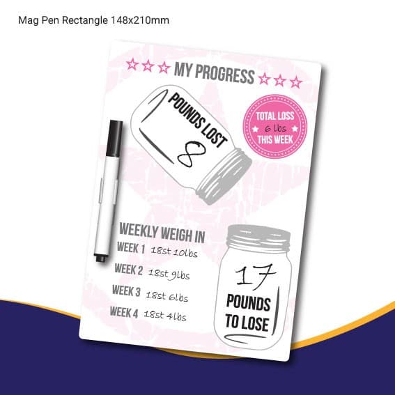 Custom Printed Mag Pen Rectangle 148x210mm