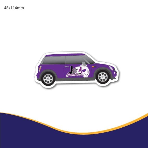 Custom Printed Car-Mini-48x114mm