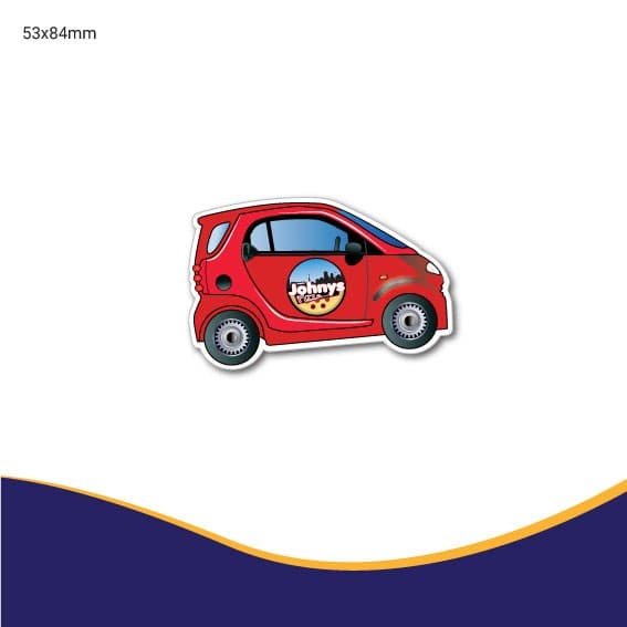 Custom Printed Smart-Car-53x84mm