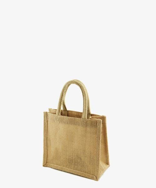 Custom Printed Mini Laminated Jute Bag