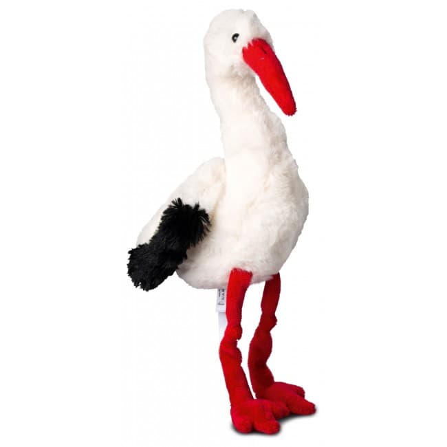 Custom Printed Plush stork Marius