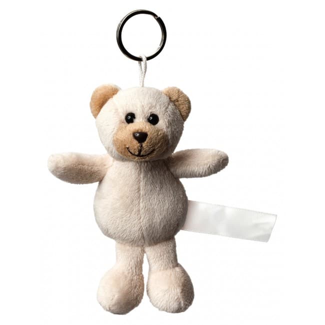 Custom Printed Plush keychain bear - Image 1