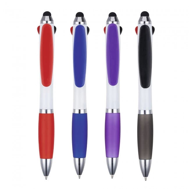 Custom Printed Shanghai Multi Ink with Stylus Ball Pen