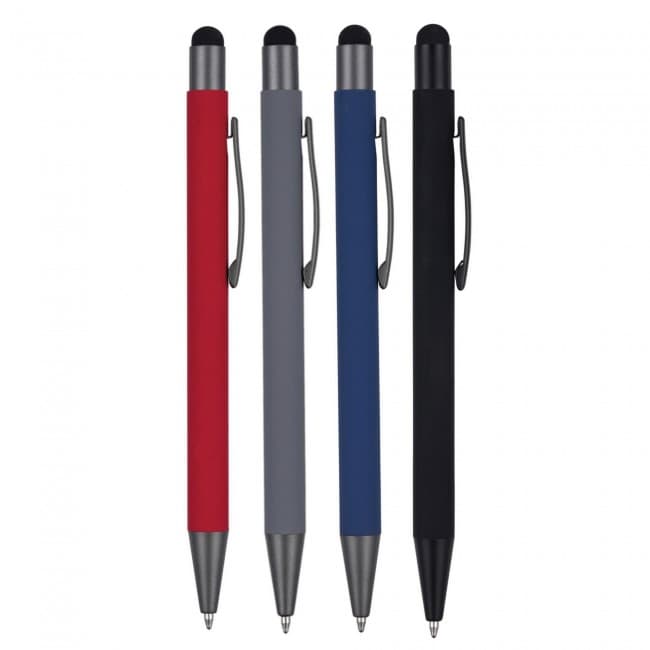 Custom Printed Neptune Softfeel Stylus Pen