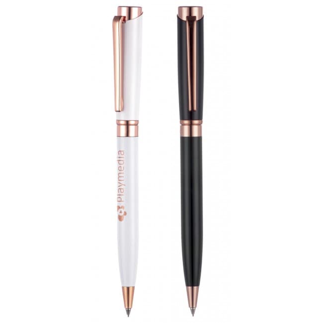 Custom Printed Lysander Rose Gold Mechanical Pencil