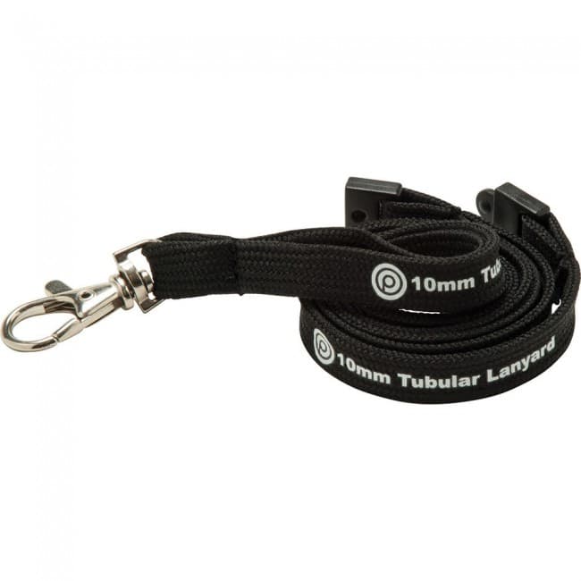 Custom Printed 10mm Tubular Polyester Lanyard