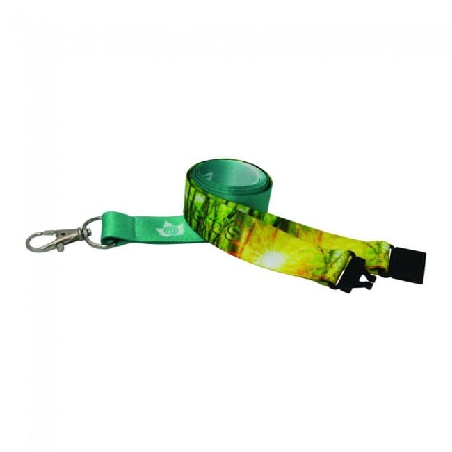 Custom Printed 10mm Recycled PET Dye Sub Lanyard