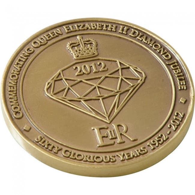 Custom Printed Stamped Iron Commemorative Coin 35mm