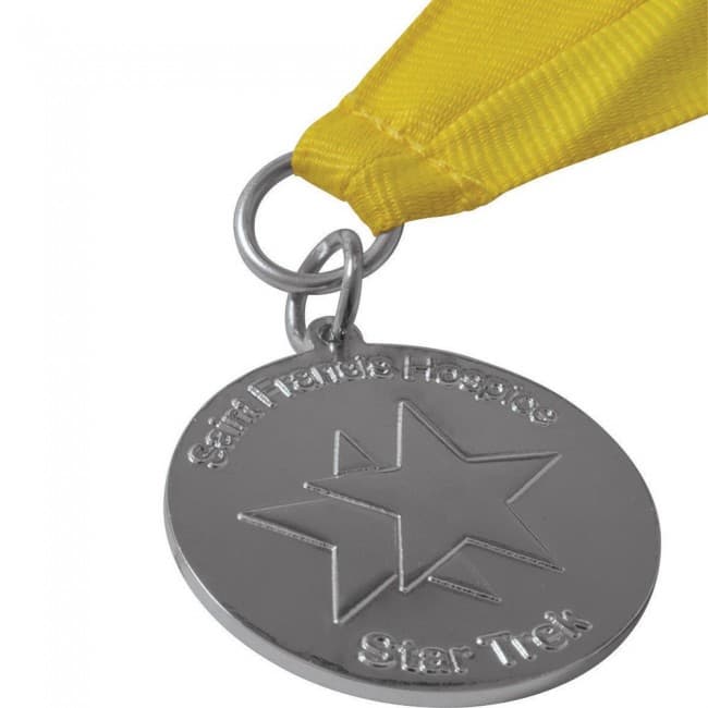 Custom Printed Stamped Iron Medal 35mm