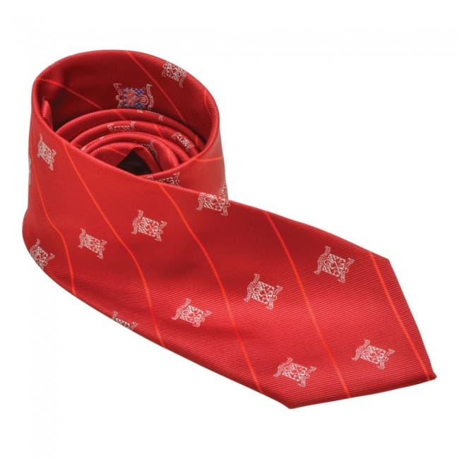 Custom Printed Woven Micro Polyester Tie