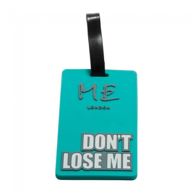 Custom Printed Small Soft PVC Luggage Tag