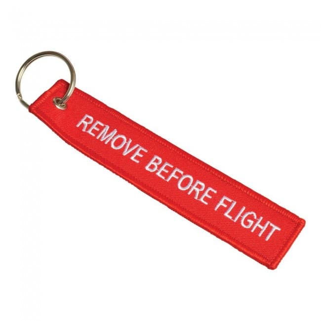 Custom Printed Embroidered Flight Tag