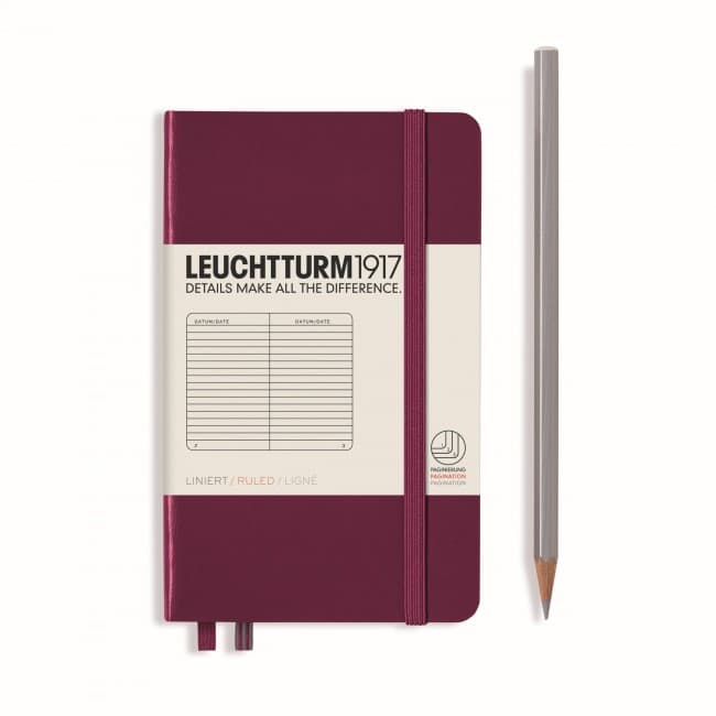 Custom Printed Leuchtturm Hardcover Pocket A6 Notebook - Image 1