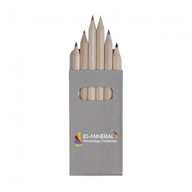 Custom Printed SixColour coloured pencils