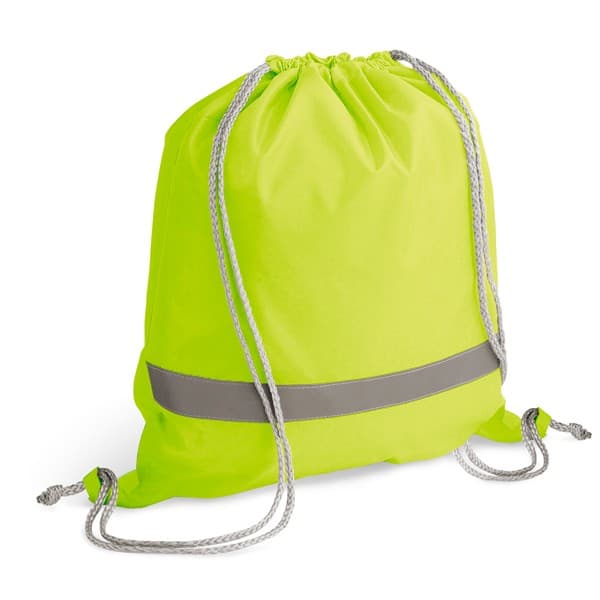 Custom Printed Reflective Drawstring Bag