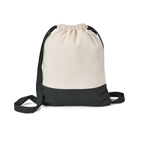 Custom Printed Cotton Canvas Drawstring Bag