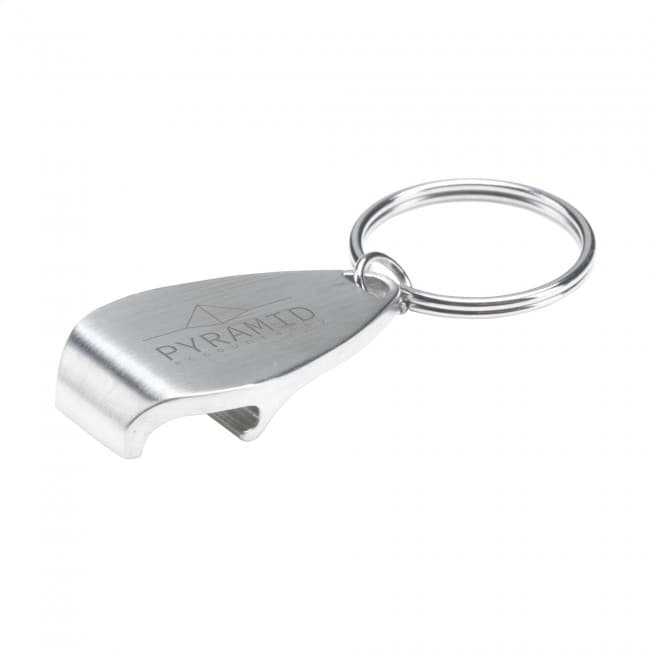 Custom Printed Carrera keyring/bottle opener