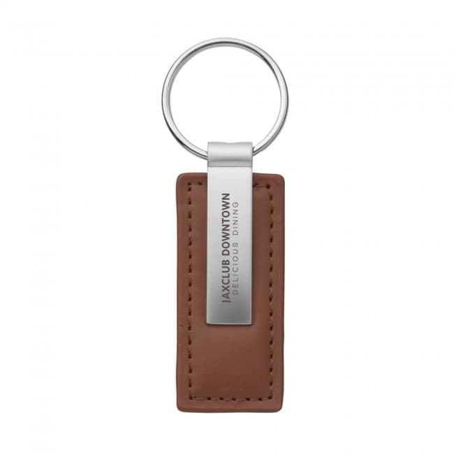 Custom Printed LeatherKey keyring