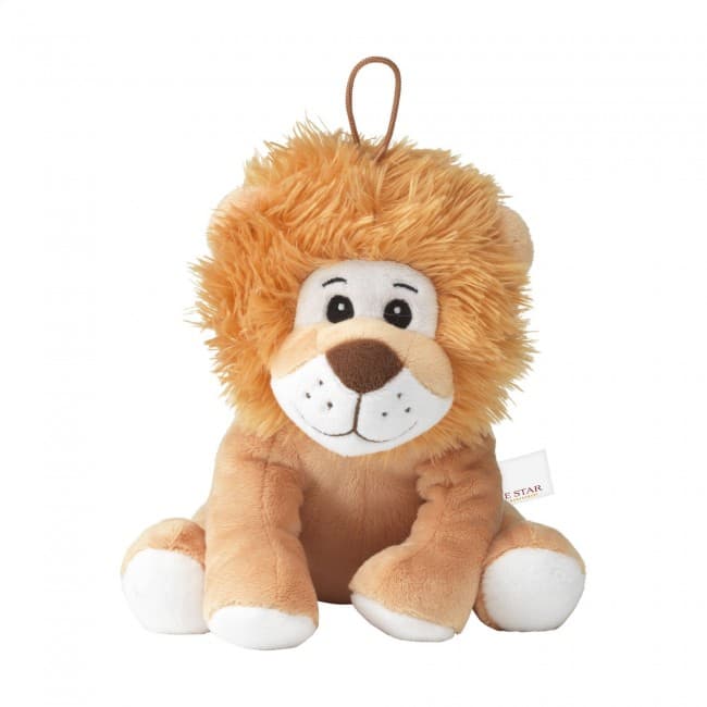 Custom Printed Louis plush lion cuddle toy