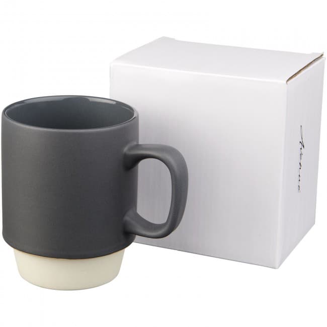 Custom Printed Arthur 420 ml ceramic mug - Image 1