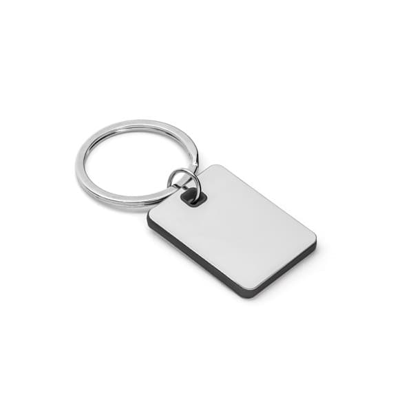 Custom Printed Metal And ABS Keyring