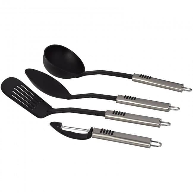 Custom Printed Cuisine 4-piece utensil set