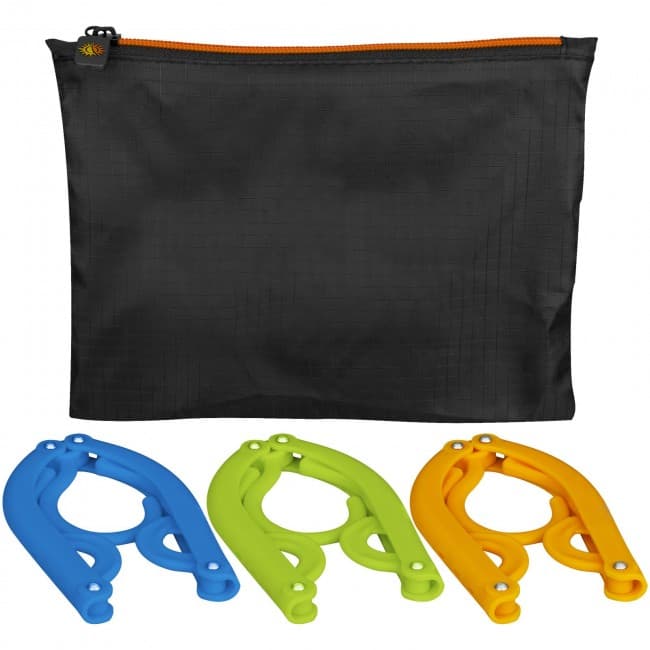 Custom Printed Dover 3-piece foldable hanger set