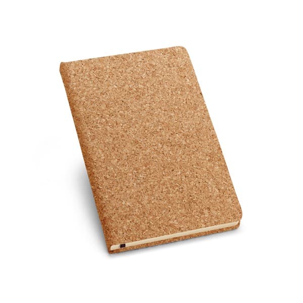 Custom Printed Adams A6 Cork Notebook With Plain Sheets