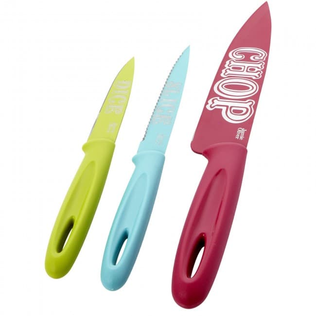 Custom Printed Funky 3-piece knife set