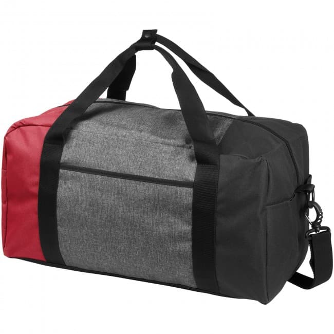 Custom Printed Three-way colourblock 19'' duffel bag - Image 3