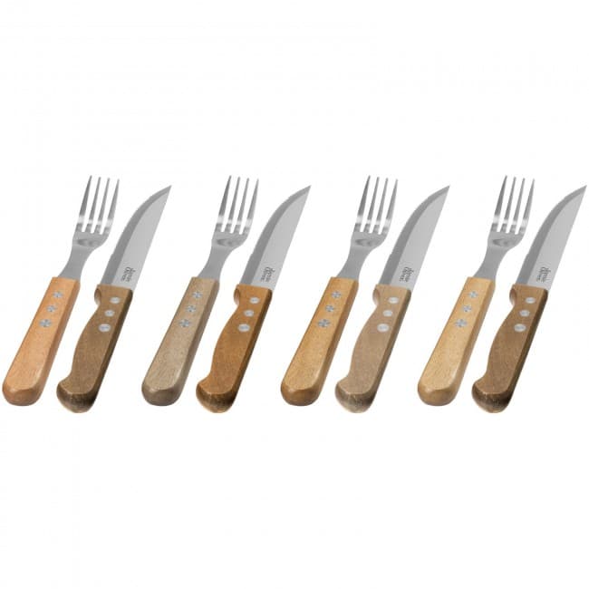 Custom Printed Jumbo 8-piece cutlery set