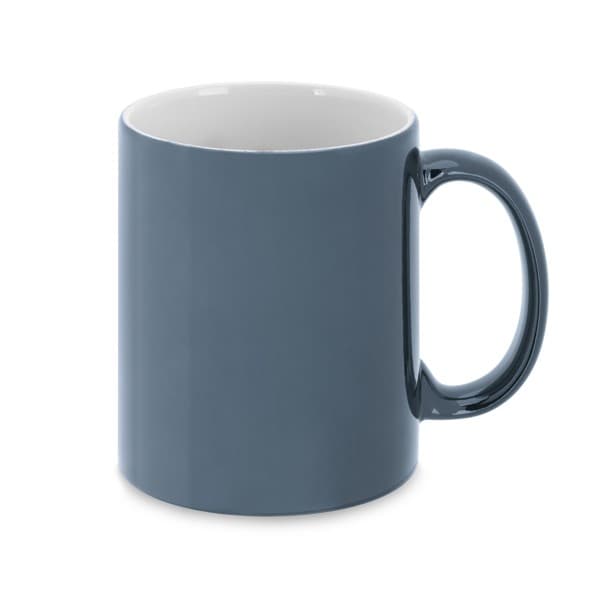 Custom Printed Ceramic Mug With Metallic Finish 350ml