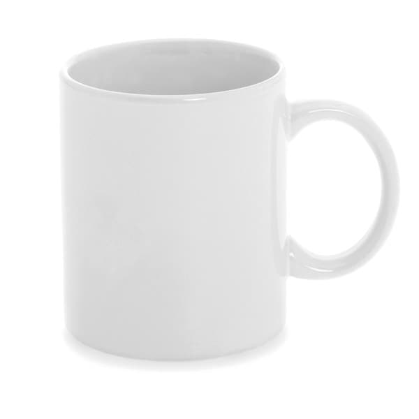 Custom Printed Curcum Ceramic Mug 350 mL