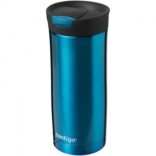 Custom Printed Huron 470 ml leak-proof vacuum insulated tumbler - Image 2