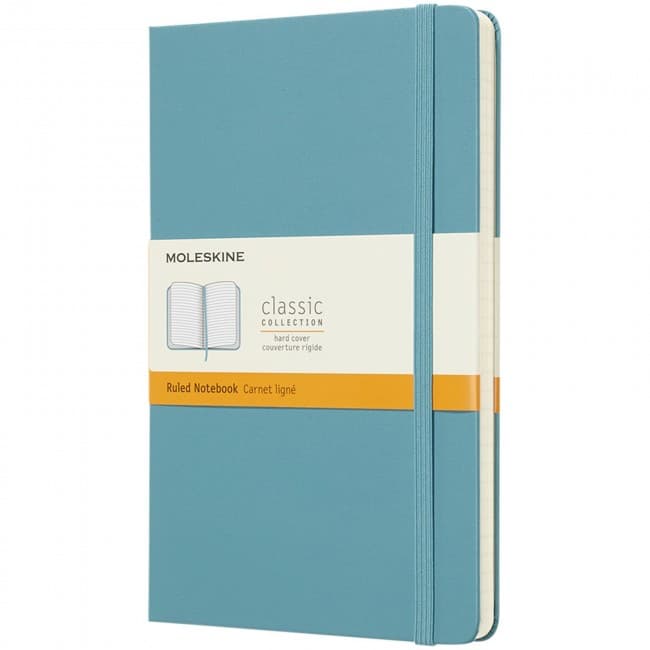 Custom Printed Classic L hard cover notebook - ruled - Image 1