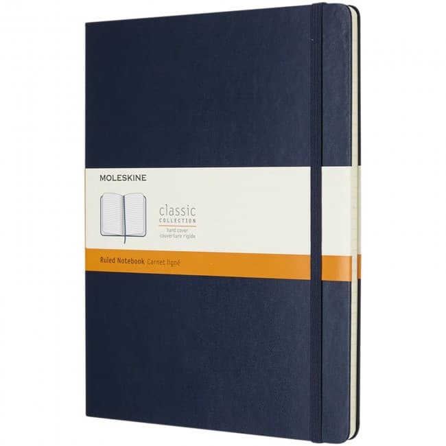 Custom Printed Classic XL hard cover notebook - ruled - Image 2