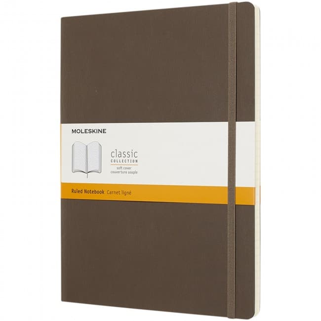 Custom Printed Classic XL soft cover notebook - ruled - Image 1