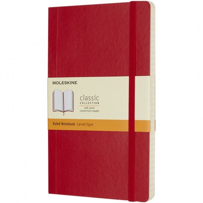 Custom Printed Classic L soft cover notebook - ruled - Image 2